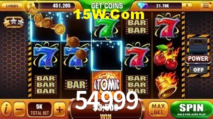 Jackpots e promoções na 54999
